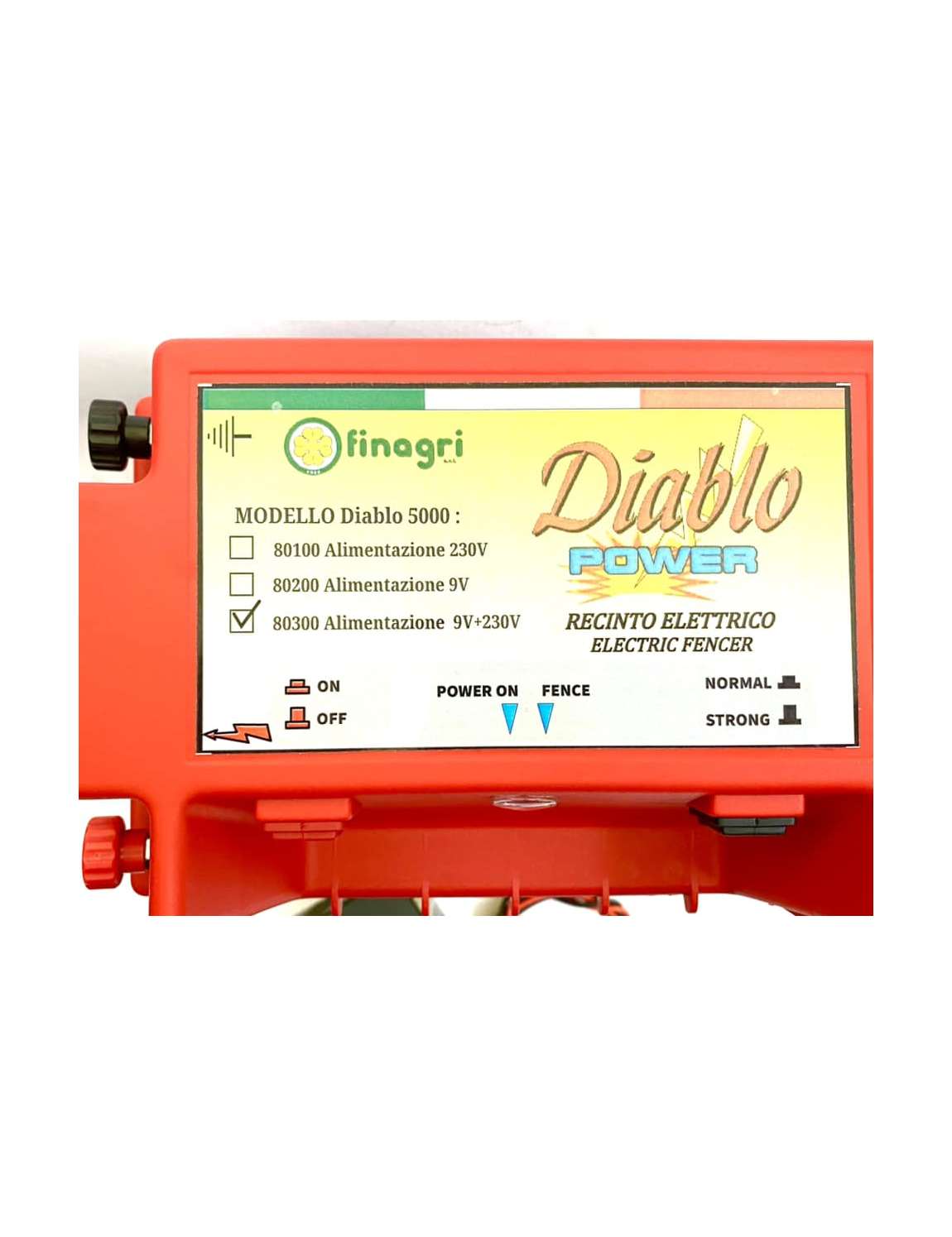 Recinto Elettrico Batteria e Corrente Diablo