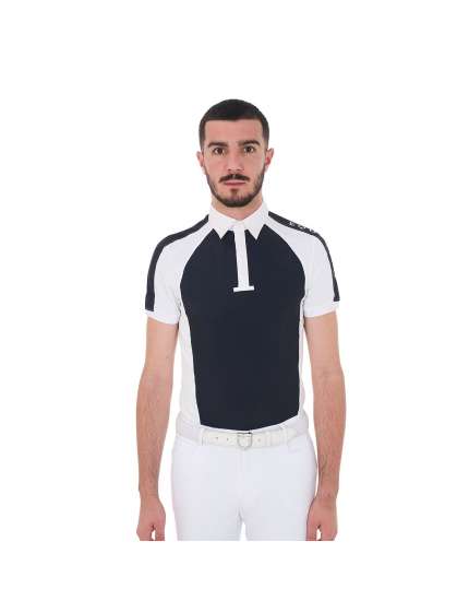 POLO EQUESTRO DA UOMO BOTTON MESH