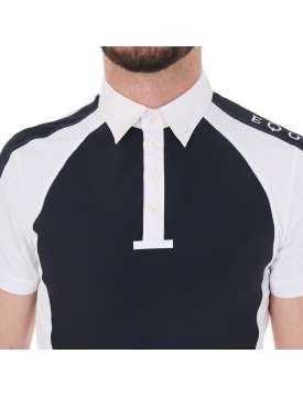 POLO EQUESTRO DA UOMO BOTTON MESH-28698