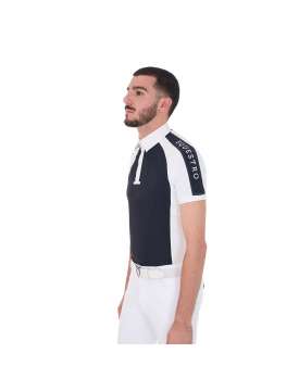 POLO EQUESTRO DA UOMO BOTTON MESH-28701